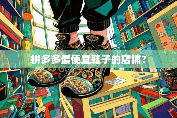 拼多多最便宜鞋子的店铺？
