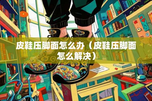皮鞋压脚面怎么办（皮鞋压脚面怎么解决）