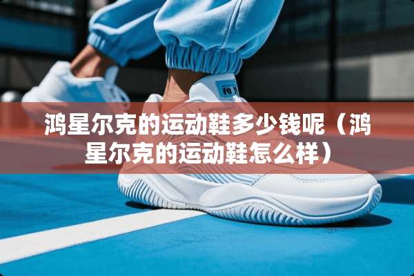 鸿星尔克的运动鞋多少钱呢（鸿星尔克的运动鞋怎么样）