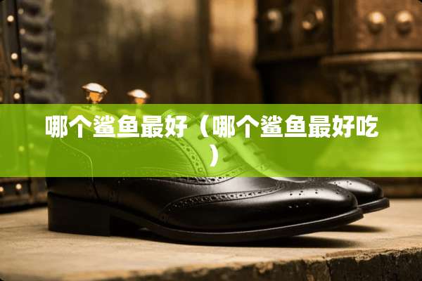 哪个鲨鱼最好（哪个鲨鱼最好吃）