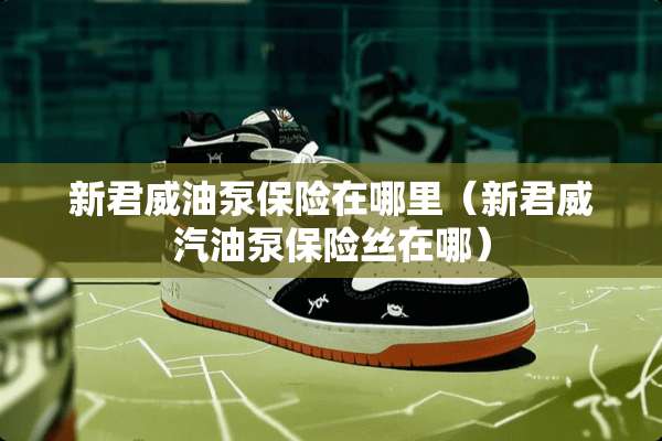 新君威油泵保险在哪里（新君威汽油泵保险丝在哪）