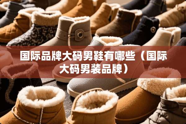 国际品牌大码男鞋有哪些（国际大码男装品牌）