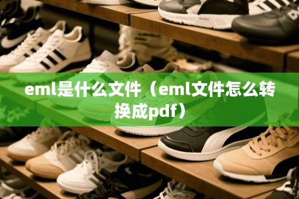 eml是什么文件（eml文件怎么转换成pdf）