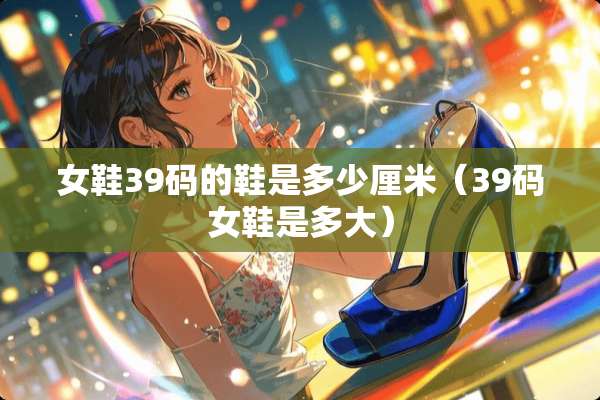 女鞋39码的鞋是多少厘米（39码女鞋是多大）