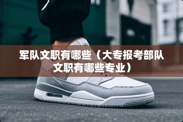 **文职有哪些（大专报考**文职有哪些专业）