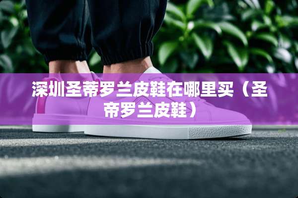 深圳圣蒂罗兰皮鞋在哪里买（圣帝罗兰皮鞋）