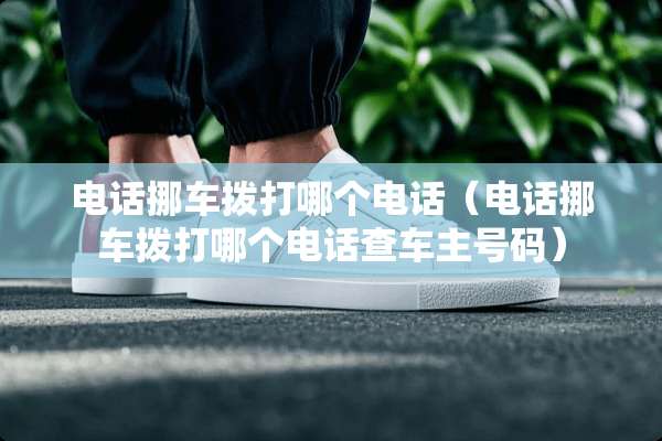电话挪车拨打哪个电话（电话挪车拨打哪个电话查车主号码）