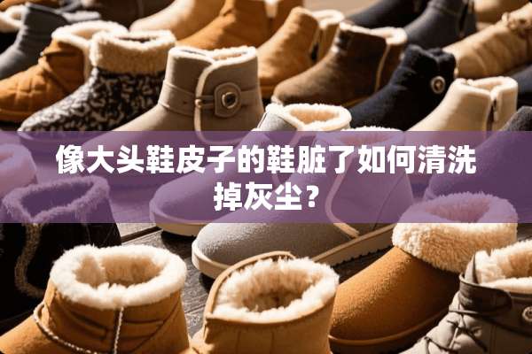 像大头鞋皮子的鞋脏了如何清洗掉灰尘？