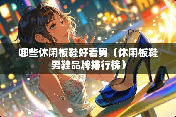 哪些休闲板鞋好看男（休闲板鞋男鞋品牌排行榜）