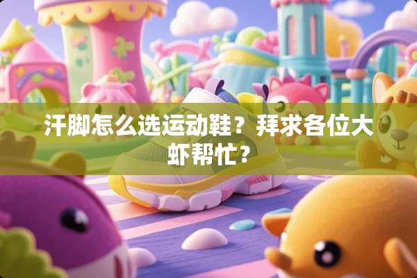 汗脚怎么选运动鞋？拜求各位大虾帮忙？