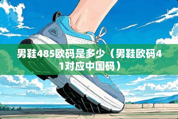 男鞋485欧码是多少（男鞋欧码41对应中国码）
