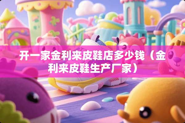 开一家金利来皮鞋店多少钱（金利来皮鞋生产厂家）