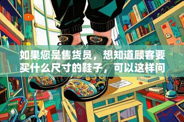如果您是售货员，想知道顾客要买什么尺寸的鞋子，可以这样问？