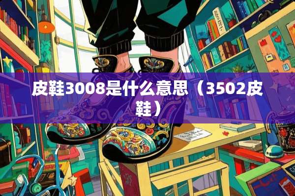 皮鞋3008是什么意思（3502皮鞋）