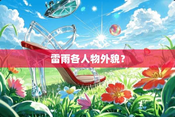 雷雨各人物外貌？