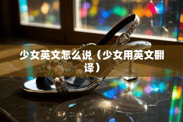 少女英文怎么说（少女用英文翻译）