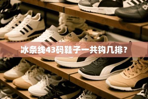 冰条线43码鞋子一共钩几排？