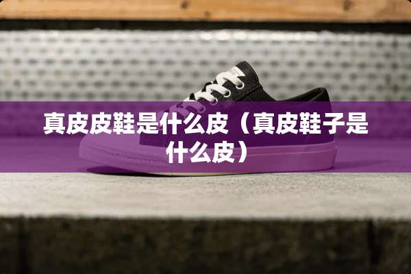 真皮皮鞋是什么皮（真皮鞋子是什么皮）