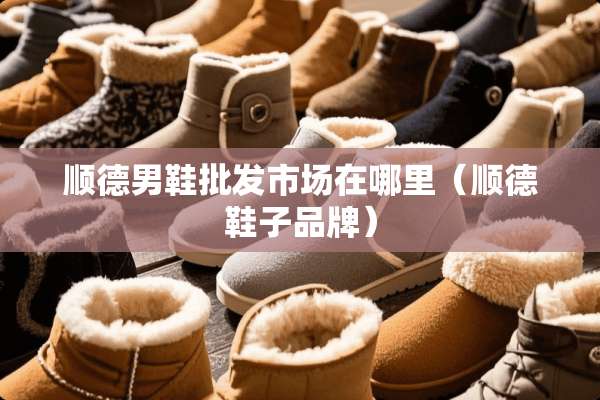 顺德男鞋批发市场在哪里（顺德鞋子品牌）