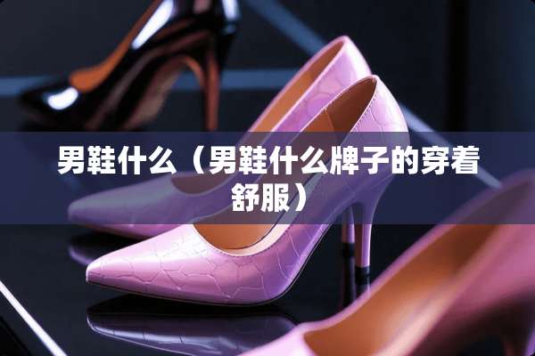 男鞋什么（男鞋什么牌子的穿着舒服）