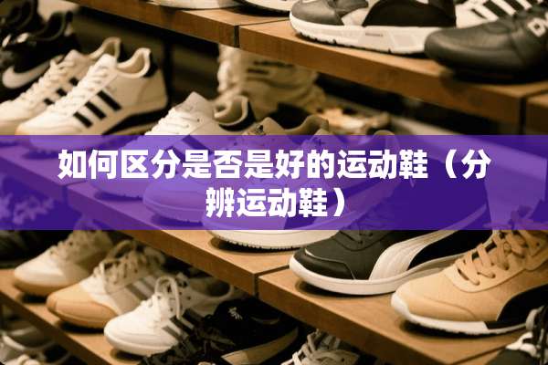如何区分是否是好的运动鞋（分辨运动鞋）