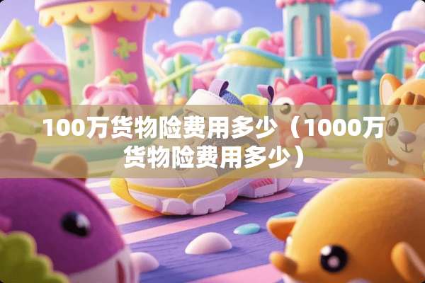 100万货物险费用多少（1000万货物险费用多少）