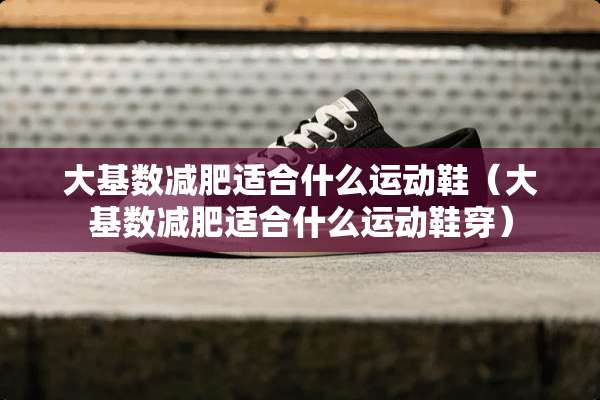 大基数减肥适合什么运动鞋（大基数减肥适合什么运动鞋穿）