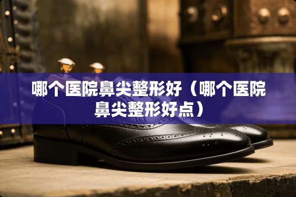 哪个医院鼻尖整形好（哪个医院鼻尖整形好点）