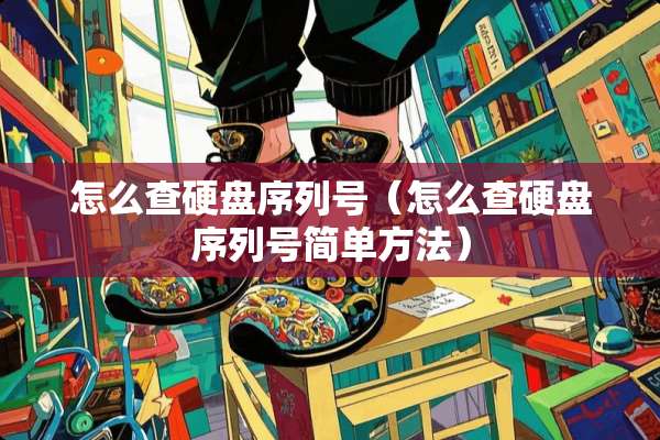 怎么查硬盘序列号（怎么查硬盘序列号简单方法）