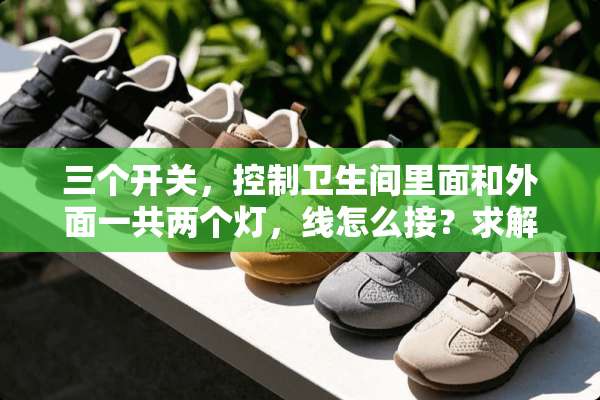 三个开关，控制卫生间里面和外面一共两个灯，线怎么接？求解答