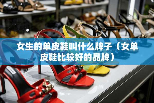 女生的单皮鞋叫什么牌子（女单皮鞋比较好的品牌）