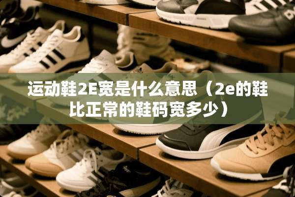 运动鞋2E宽是什么意思（2e的鞋比正常的鞋码宽多少）