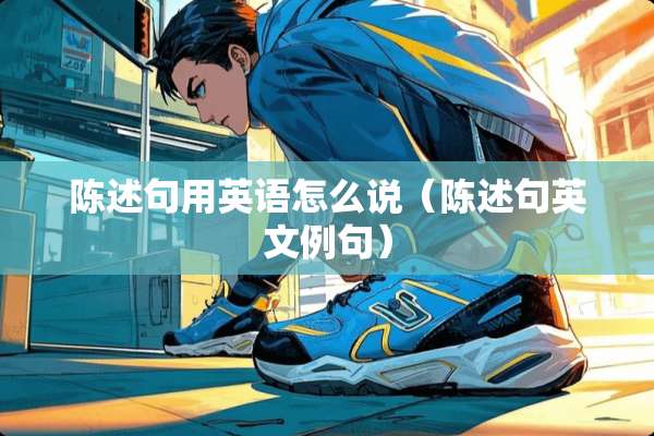陈述句用英语怎么说（陈述句英文例句）