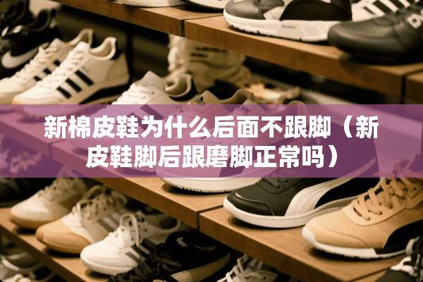 新棉皮鞋为什么后面不跟脚（新皮鞋脚后跟磨脚正常吗）