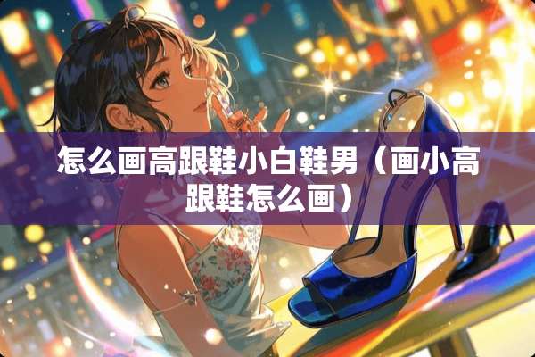 怎么画高跟鞋小白鞋男（画小高跟鞋怎么画）