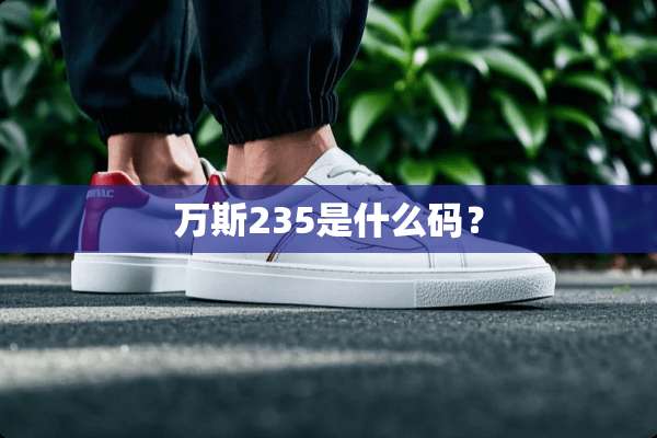 万斯235是什么码？