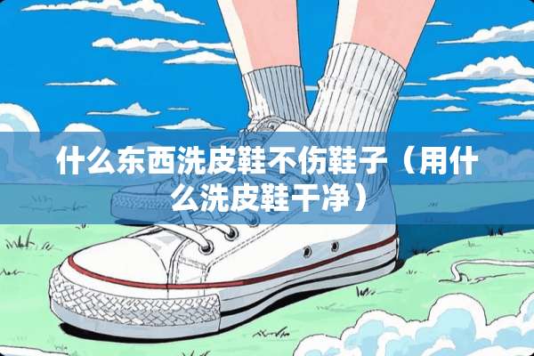什么东西洗皮鞋不伤鞋子（用什么洗皮鞋干净）