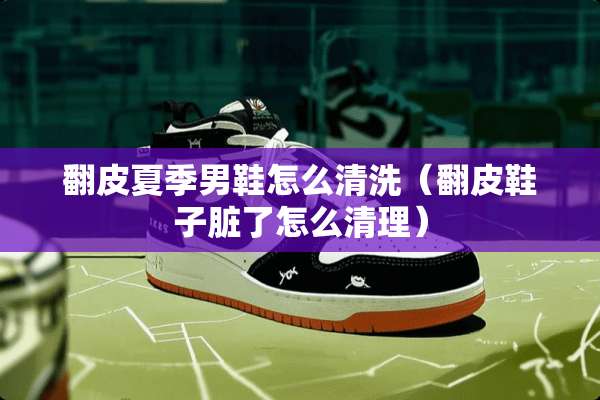 翻皮夏季男鞋怎么清洗（翻皮鞋子脏了怎么清理）