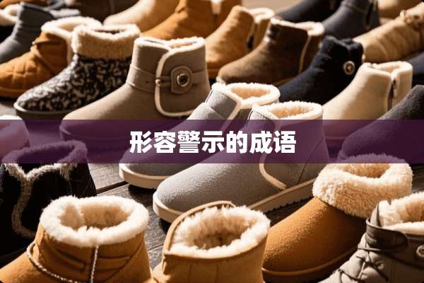 形容警示的成语
