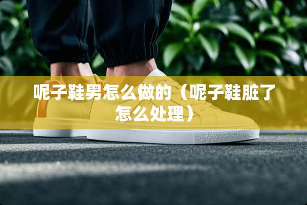 呢子鞋男怎么做的（呢子鞋脏了怎么处理）