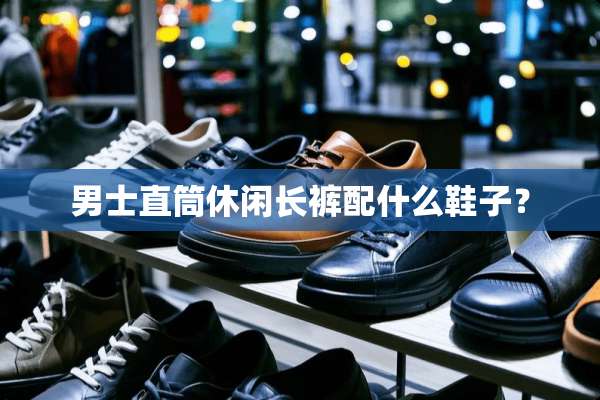 男士直筒休闲长裤配什么鞋子？