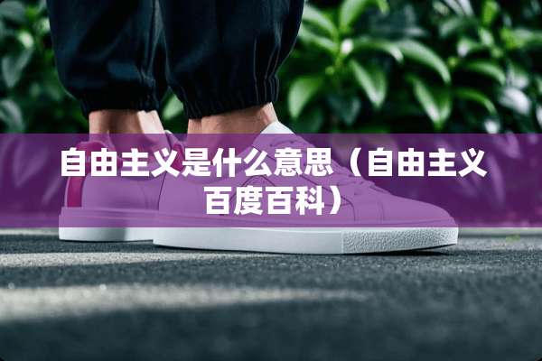 自由**是什么意思（自由**百度百科）