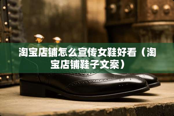 淘宝店铺怎么宣传女鞋好看（淘宝店铺鞋子文案）