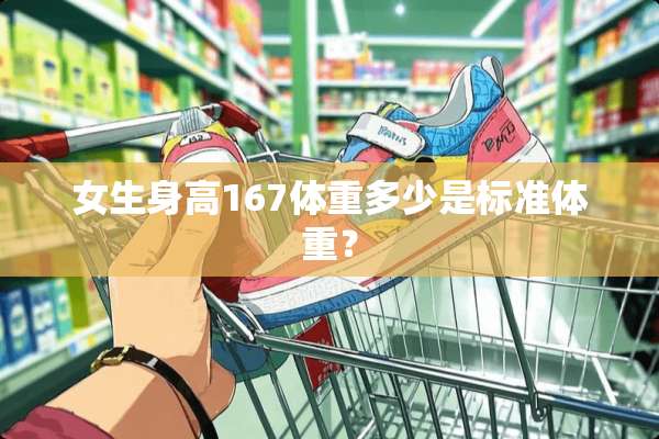 女生身高167体重多少是标准体重？