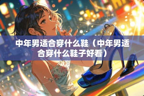 中年男适合穿什么鞋（中年男适合穿什么鞋子好看）