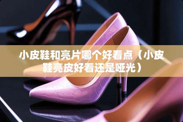 小皮鞋和亮片哪个好看点（小皮鞋亮皮好看还是哑光）