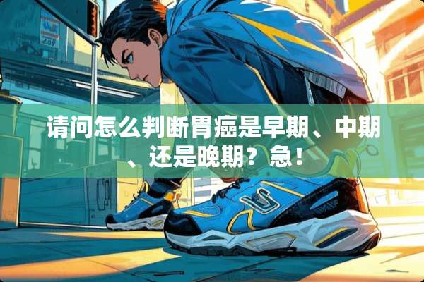 请问怎么判断胃癌是早期、中期、还是晚期？急！
