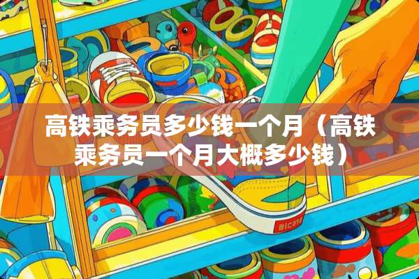 高铁乘务员多少钱一个月（高铁乘务员一个月大概多少钱）
