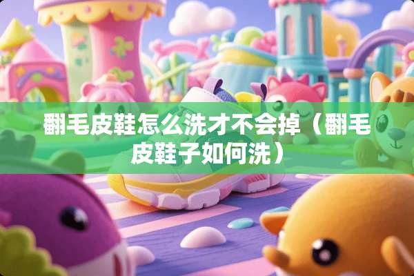 翻毛皮鞋怎么洗才不会掉（翻毛皮鞋子如何洗）
