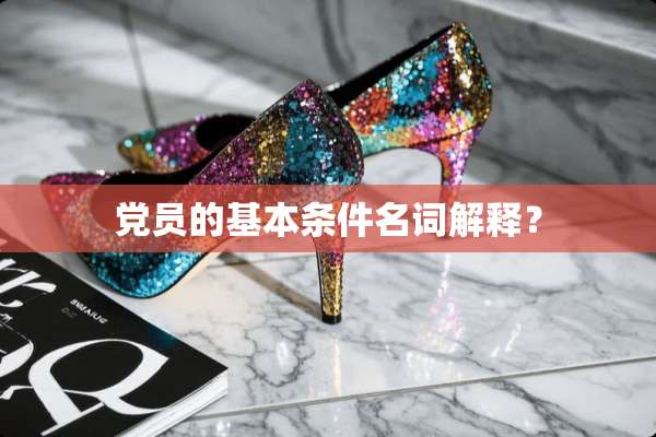 *员的基本条件名词解释？